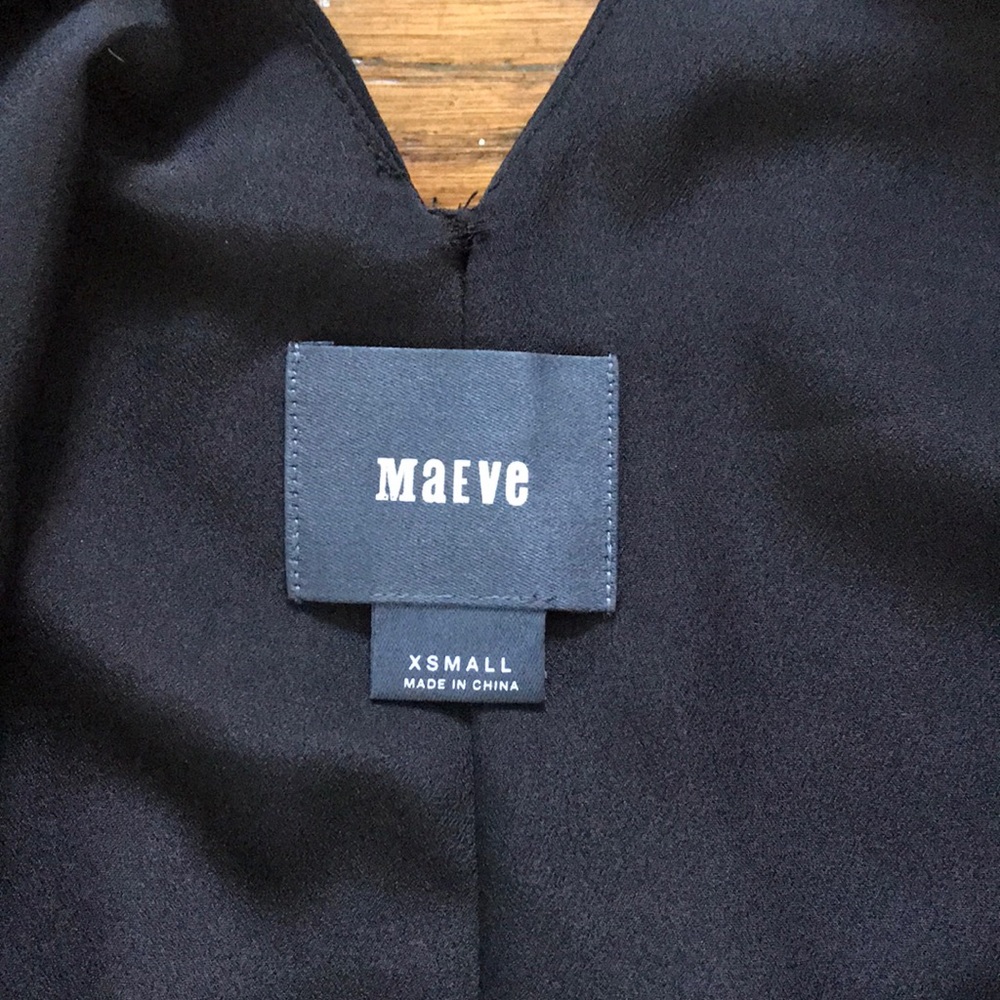 Anthropologie Maeve Cayman Silk Floral Maxi Dress - Picture 4 of 8